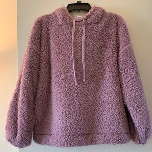 Sherpa Pullover Hoodie